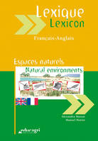 Lexique espaces naturels, Français-anglais