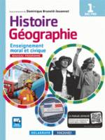 Histoire Géographie Enseignement moral et civique (EMC) 1re Bac Pro (édition 2016) - Manuel élève