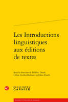 Les introductions linguistiques aux éditions de textes