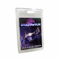 Shadowrun Dice & Edge Tokens - Green