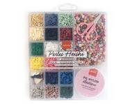 Boite de 16 Couleurs de Perles Heishi 6mm Nature