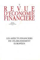 Les aspects financiers de l'élargissement européen, N°72