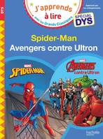 J'apprends à lire avec les grands classiques, Disney - Marvel - Spécial DYS  (dyslexie) :  Spiderman/Avengers