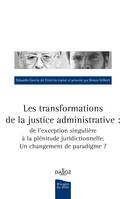 Les transformations de la justice administrative, Un changement de paradigme ?