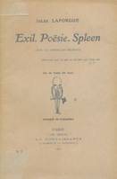 Exil. Poësie. Spleen