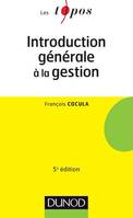 Introduction générale à la gestion - 5e édition