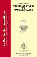 NOUVELLES ETUDES DE DASEINSANALYSE