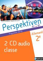 Perspektiven 2ème 2010 - cd audio classe