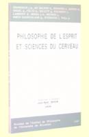 Philosophie de l'esprit et science du cerveau