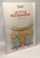 Le Style Restauration