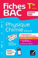 Fiches bac Physique-Chimie Tle (spécialité) - Bac 2024, tout le programme en fiches de révision détachables