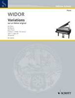 Variations sur un thème original, op. 1 und 29. piano.