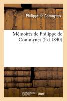 Mémoires de Philippe de Commynes