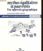 Mythes égalitaires et pauvretés - Une approche géographique, une approche géographique