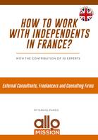 How to work with independents in France ?, External consultants, freelancers, and consulting firms