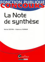 La note de synthèse