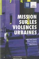 Mission sur les violences urbaines