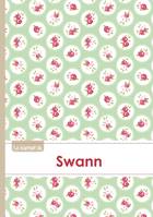 CARNET SWANN LIGNES,96P,A5 ROSESTEATIME