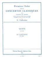 Concerto no. 17 (Viotti), Premiers Solos Concertos Classiques