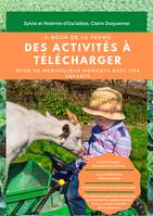 Ebook Montessori Ferme, 179 pages d'activités à télécharger sur le thème de la ferme pour vos enfants de 2 à 6 ans.