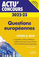 Questions européennes, 2022-2023, Cours et qcm