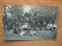 CPA :  photocarte Guerre 1914-1918 20 soldats en photo [sans précision de lieu, ni de régiment]