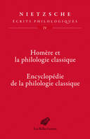 Homère et la philologie classique - Encyclopédie de la philologie classique, Écrits philologiques
