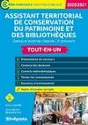 Assistant territorial de conservation du patrimoine et des bibliothèques, Tout-en-un 2020-2021 Concours externe - interne - 3e concours