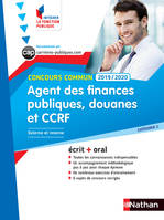 Concours Agent des finances publiques, des douanes et de la CCRF - Ecrit + Oral - Catégorie C - Concours Commun - 2019/2020, Format : ePub 3