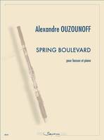 Spring Boulevard, Pour basson et piano