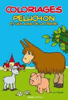 Coloriages - peluchon et les amis de la ferme