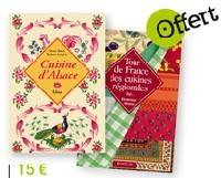 COFFRET VG CUISINE D ALSACE ET TOUR DE FRANCE DES CUISINES REGIONALES, Cuisine d'Alsace, Tour de France des cuisines régionales