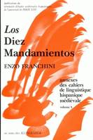 Cahiers de linguistique hispanique médiévale, annexe 8, Los diez Mandamientos