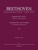 Piano Concerto No.4 In G Op.58, For Pianoforte And Orchestra