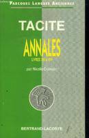 Tacite annales Livres XII à XVI, collection langues anciennes