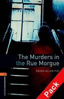 The murders in the rue morgue niveau 2 : livre avec cd