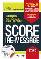 Score IAE-Message - 2020 - Tout-en-un, Tout-en-un