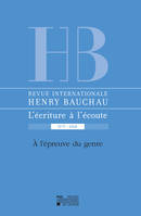 Revue internationale Henry Bauchau n°9 – 2018