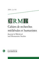 Cahiers de recherches médiévales et humanistes / Journal of Medieval and Humanistic Studies