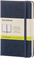 Carnet Classic Couverture rigide, Bleu Saphir Pocket 9x14 cm Uni