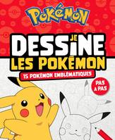 Pokémon - Je dessine les Pokémon - 15 Pokémon emblématiques