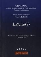 LAICITE (S) - CRADPEC N  2 - FACULTE DE DROIT DE REIMS - 1ER AVRIL 2008., Faculté de droit de Reims - 1er avril 2008.