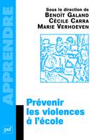 Prévenir les violences à l'école