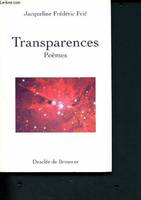 Transparences, poèmes