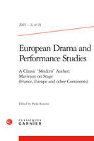 European Drama and Performance Studies, A Classic 