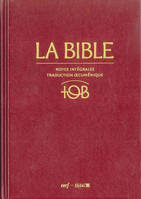 Bible TOB, Avec notes, coffret, marbrée