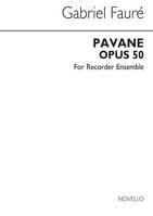 Pavane Op.50 for Recorder Ensemble (Score)