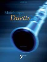 Mainburger Duette, Duets for Bb Clarinet. 2 clarinets. Partition d'exécution.