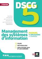 DSCG 5 - Management des systèmes d'information - Manuel et applications