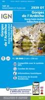Top 25 : une carte, un site, 2939OT, 2939Ot Gorges De L'Ardêche.Bourg-Saint-Andéol.Vall